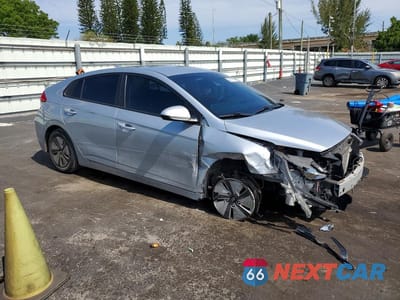 Czwarte zdjęcie samochodu z boku: 2022 HYUNDAI IONIQ BLUE VIN:KMHC65LC4NU270357 - miniatura
