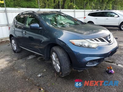 Czwarte zdjęcie samochodu z boku: 2012 NISSAN MURANO S VIN:JN8AZ1MW8CW206963 - miniatura
