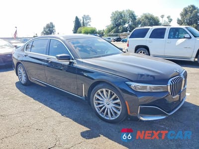 Czwarte zdjęcie samochodu z boku: 2020 BMW 740 I VIN:WBA7T2C01LGL17923 - miniatura