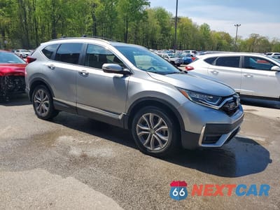 Czwarte zdjęcie samochodu z boku: 2020 HONDA CR-V TOURING VIN:7FARW2H95LE000283 - miniatura