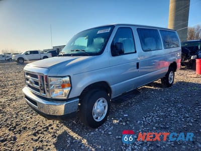 2008 FORD ECONOLINE E350 SUPER DUTY WAGON 1FBNE31L78DA53174 - główne zdjęcie licytacji z USA - miniatura