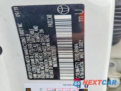 Zdjęcie 12 z 12 samochodu: 2019 TOYOTA C-HR XLE VIN:NMTKHMBX7KR100503 - miniatura