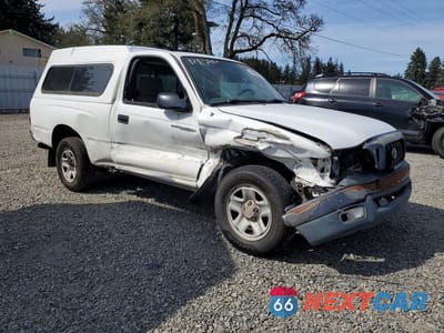 Czwarte zdjęcie samochodu z boku: 2002 TOYOTA TACOMA BASE VIN:5TENL42N12Z019253 - miniatura