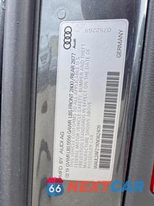 Zdjęcie 10 z 10 samochodu: 2019 AUDI A6 PREMIUM PLUS VIN:WAUL2AF21KN082409 - miniatura