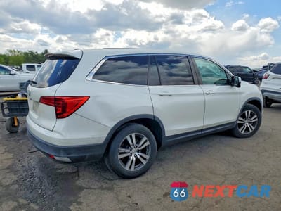 Trzecie zdjęcie samochodu z tyłu: 2017 HONDA PILOT EX VIN:5FNYF6H37HB070319 - miniatura