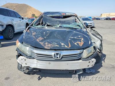Piąte zdjęcie samochodu w środku: 2012 HONDA CIVIC LX VIN:2HGFB2F57CH323840 - miniatura