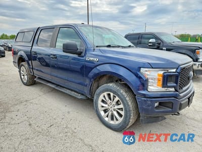 Czwarte zdjęcie samochodu z boku: 2018 FORD F150 SUPERCREW VIN:1FTEW1EP5JFA14880 - miniatura