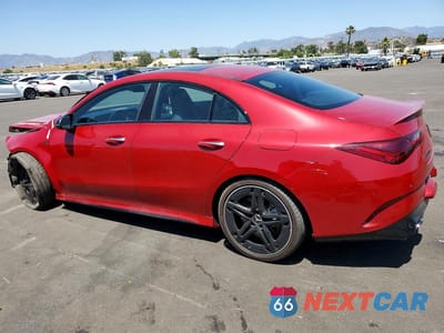 Drugie zdjęcie samochodu z przodu: 2025 MERCEDES-BENZ CLA AMG 35 4MATIC VIN:W1K5J5BB7SN523784 - miniatura