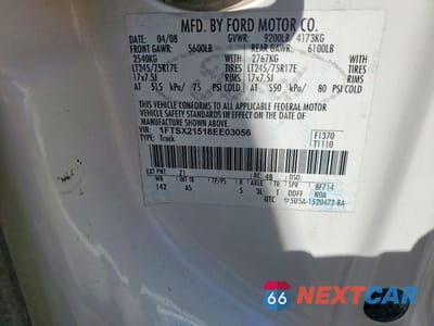 Zdjęcie 13 z 13 samochodu: 2008 FORD F250 SUPER DUTY VIN:1FTSX21518EE03056 - miniatura