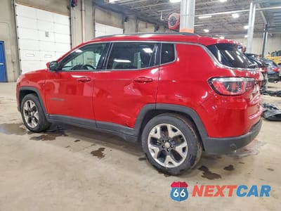Drugie zdjęcie samochodu z przodu: 2019 JEEP COMPASS LIMITED VIN:3C4NJCCB3KT662775 - miniatura