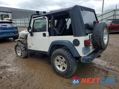 Drugie zdjęcie samochodu z przodu: 2003 JEEP WRANGLER / TJ RUBICON VIN:1J4FA69SX3P365662 - miniatura