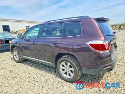 Drugie zdjęcie samochodu z przodu: 2012 TOYOTA HIGHLANDER SE VIN:5TDBK3EH7CS161952 - miniatura