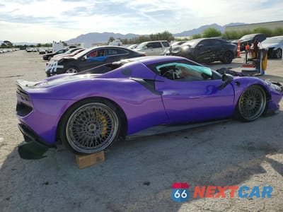 Trzecie zdjęcie samochodu z tyłu: 2023 FERRARI 296GTB VIN:ZFF99SLA2P0297989 - miniatura