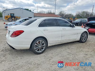 Trzecie zdjęcie samochodu z tyłu: 2015 MERCEDES-BENZ C 300 4MATIC VIN:55SWF4KB7FU007616 - miniatura