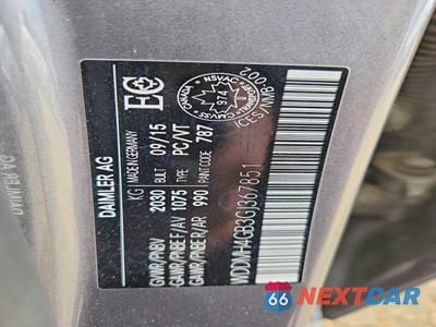 Zdjęcie 13 z 13 samochodu: 2016 MERCEDES-BENZ B 250 4MATIC VIN:WDDMH4GB3GJ367851 - miniatura