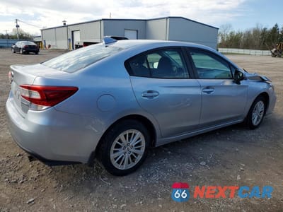 Trzecie zdjęcie samochodu z tyłu: 2018 SUBARU IMPREZA PREMIUM VIN:4S3GKAB62J3621658 - miniatura