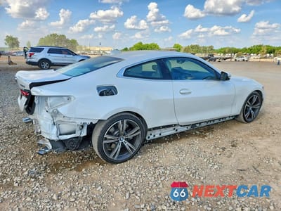 Trzecie zdjęcie samochodu z tyłu: 2021 BMW 430I VIN:WBA53AP02MCG45942 - miniatura