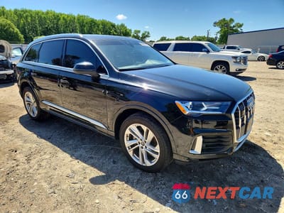 Czwarte zdjęcie samochodu z boku: 2023 AUDI Q7 PREMIUM VIN:WA1AXBF70PD001680 - miniatura