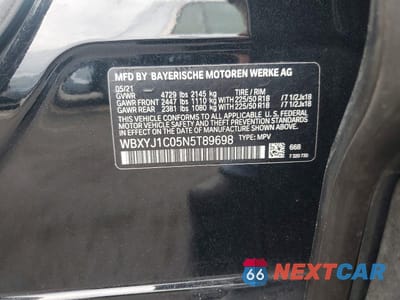 Zdjęcie 12 z 12 samochodu: 2022 BMW X2 XDRIVE28I VIN:WBXYJ1C05N5T89698 - miniatura