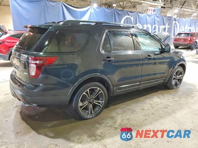 Trzecie zdjęcie samochodu z tyłu: 2015 FORD EXPLORER SPORT VIN:1FM5K8GT1FGC23495 - miniatura