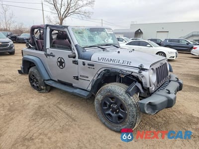 Czwarte zdjęcie samochodu z boku: 2015 JEEP WRANGLER SPORT VIN:1C4AJWAG1FL632979 - miniatura