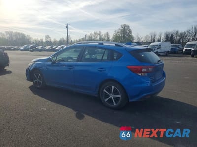 Drugie zdjęcie samochodu z przodu: 2021 SUBARU IMPREZA PREMIUM VIN:4S3GTAD64M3700361 - miniatura
