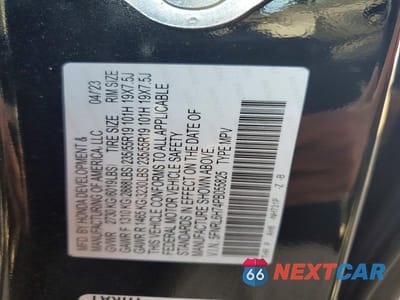 Zdjęcie 13 z 13 samochodu: 2023 HONDA ODYSSEY SPORT-L VIN:5FNRL6H74PB055825 - miniatura