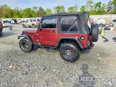 Drugie zdjęcie samochodu z przodu: 2001 JEEP WRANGLER / TJ SE VIN:1J4FA29P41P308973 - miniatura