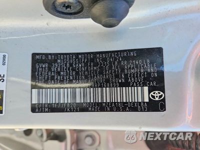 Zdjęcie 12 z 12 samochodu: 2024 TOYOTA COROLLA LE VIN:5YFB4MDE8RP168899 - miniatura