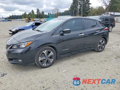 2019 NISSAN LEAF SV 1N4AZ1CPXKC320748 - główne zdjęcie licytacji z USA - miniatura