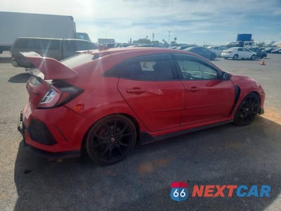 Trzecie zdjęcie samochodu z tyłu: 2018 HONDA CIVIC TYPE-R TOURING VIN:SHHFK8G79JU202519 - miniatura