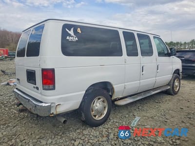 Trzecie zdjęcie samochodu z tyłu: 2013 FORD ECONOLINE E350 SUPER DUTY WAGON VIN:1FBNE3BLXDDA94598 - miniatura