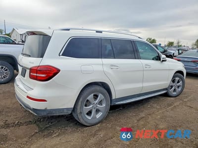 Trzecie zdjęcie samochodu z tyłu: 2017 MERCEDES-BENZ GLS 450 4MATIC VIN:4JGDF6EE0HA743167 - miniatura