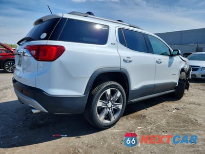 Trzecie zdjęcie samochodu z tyłu: 2019 GMC ACADIA SLT-2 VIN:1GKKNNLS2KZ167337 - miniatura
