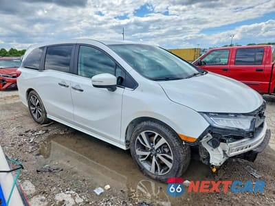 Czwarte zdjęcie samochodu z boku: 2023 HONDA ODYSSEY TOURING VIN:5FNRL6H87PB038008 - miniatura