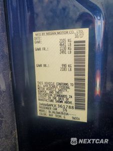 Zdjęcie 12 z 12 samochodu: 2018 NISSAN MAXIMA 3.5 SL VIN:1N4AA6APXJC361788 - miniatura