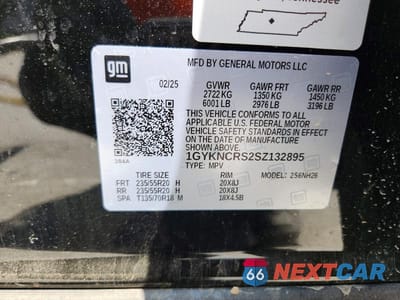 Zdjęcie 13 z 13 samochodu: 2025 CADILLAC XT5 PREMIUM LUXURY VIN:1GYKNCRS2SZ132895 - miniatura