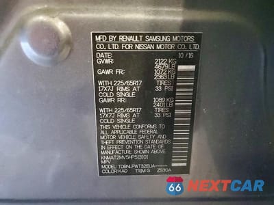 Zdjęcie 14 z 14 samochodu: 2017 NISSAN ROGUE S VIN:KNMAT2MV5HP513101 - miniatura