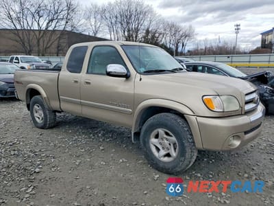 Czwarte zdjęcie samochodu z boku: 2003 TOYOTA TUNDRA SR5 VIN:5TBBT44143S430117 - miniatura
