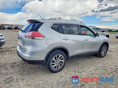 Trzecie zdjęcie samochodu z tyłu: 2015 NISSAN ROGUE SL VIN:5N1AT2MV4FC917510 - miniatura