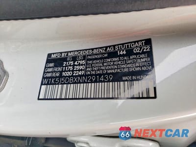 Zdjęcie 13 z 13 samochodu: 2022 MERCEDES-BENZ CLA 45 AMG VIN:W1K5J5DBXNN291439 - miniatura