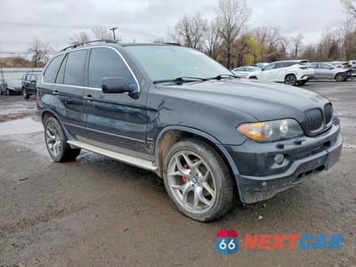 Czwarte zdjęcie samochodu z boku: 2005 BMW X5 4.4I VIN:5UXFB53535LV19122 - miniatura