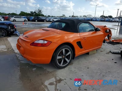 Trzecie zdjęcie samochodu z tyłu: 2008 PORSCHE BOXSTER VIN:WP0CA29898U710386 - miniatura