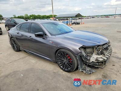 Czwarte zdjęcie samochodu z boku: 2021 ACURA TLX TYPE S VIN:19UUB7F01MA001817 - miniatura