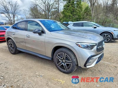 Czwarte zdjęcie samochodu z boku: 2024 MERCEDES-BENZ GLC COUPE 300 4MATIC VIN:W1NKJ4HB2RF184668 - miniatura