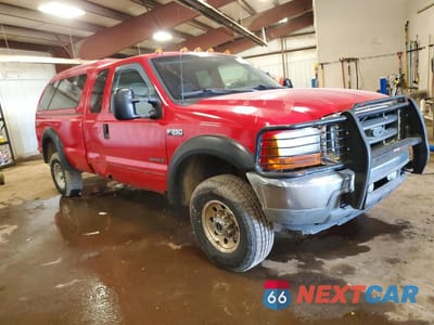 Czwarte zdjęcie samochodu z boku: 2001 FORD F250 SUPER DUTY VIN:1FTNX21F61EB88754 - miniatura