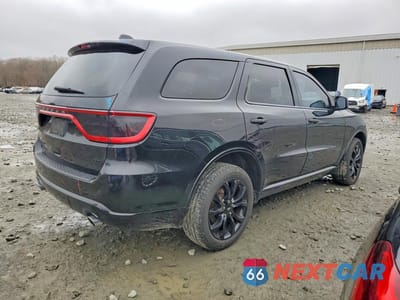 Trzecie zdjęcie samochodu z tyłu: 2019 DODGE DURANGO GT VIN:1C4RDJDG9KC664775 - miniatura