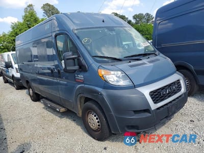 Czwarte zdjęcie samochodu z boku: 2020 RAM PROMASTER - DELIVERY VAN VIN:3C6URVJG8LE145256 - miniatura