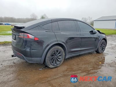 Trzecie zdjęcie samochodu z tyłu: 2021 TESLA MODEL X VIN:5YJXCAE20MF322912 - miniatura