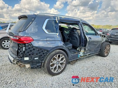 Trzecie zdjęcie samochodu z tyłu: 2019 BMW X7 XDRIVE40I VIN:5UXCW2C59KL082101 - miniatura
